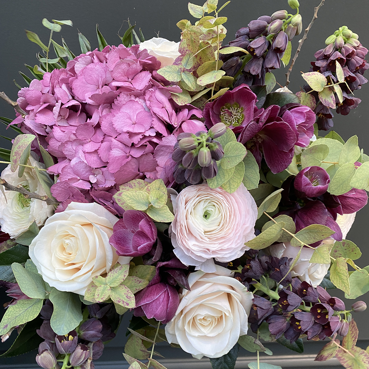 Floranges-Fleuriste-bouquet-raisin-paris Fleuriste Parisien Floranges - Bouquet Raisin