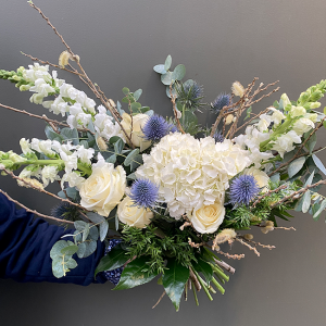 Le bouquet Cobalte - Florange, le Fleuriste de Paris