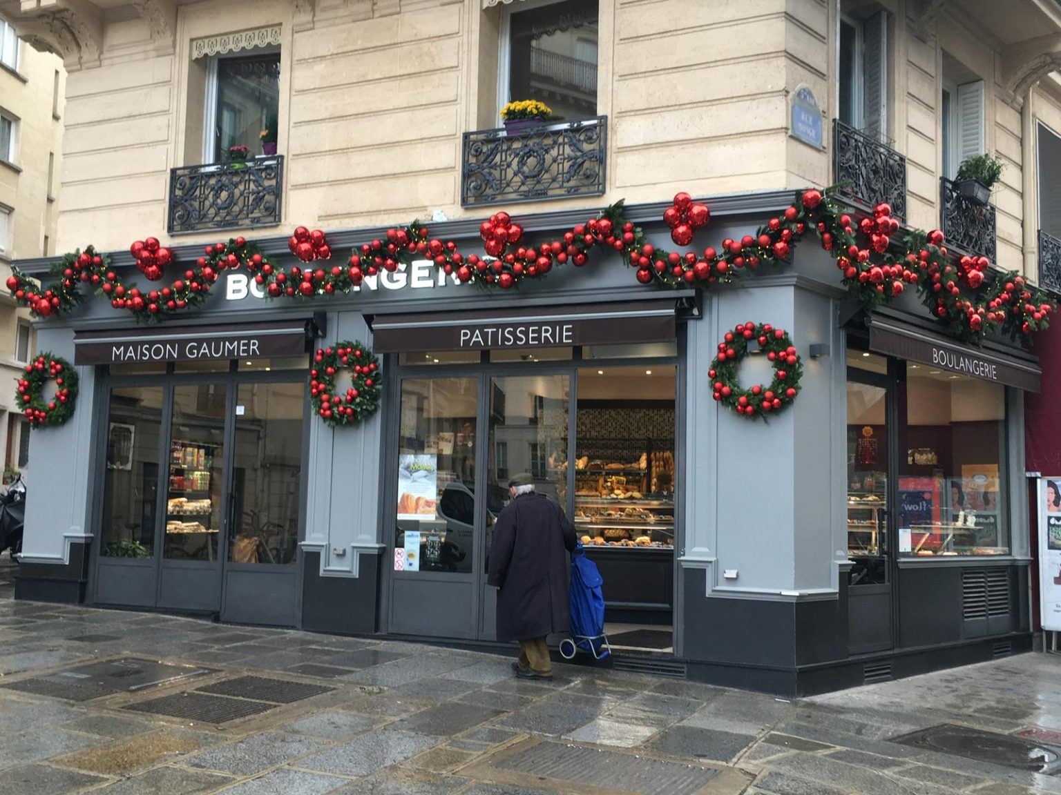 Décorations de noël - Fleuristerie Paris